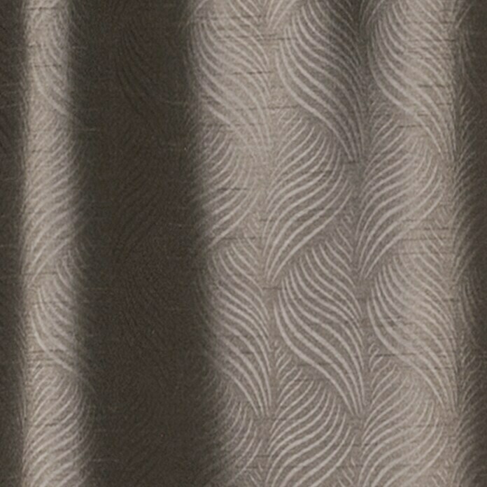 Elbersdrucke Schlaufenbandschal Deep Shade (140 x 255 cm, Taupe)