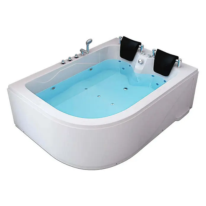 Home Deluxe Whirlpool BLUE OCEAN XL Ausrichtung Links - Weiß
