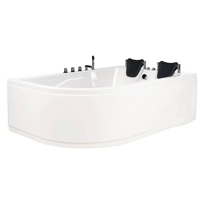 Home Deluxe Whirlpool BLUE OCEAN XL Ausrichtung Links - Weiß