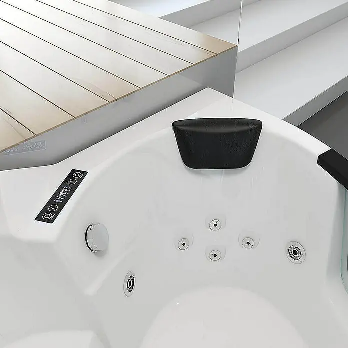 Home Deluxe Whirlpool LAGUNA L KOMPAKT - Weiß