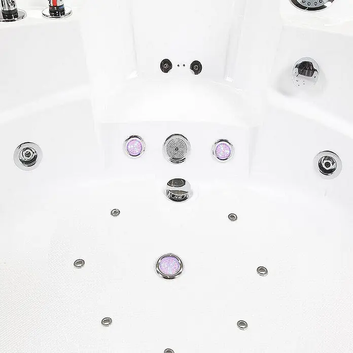 Home Deluxe Whirlpool LAGUNA L KOMPAKT - Weiß