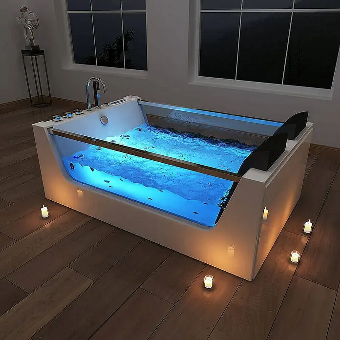 Home Deluxe Whirlpool ATLANTIC XL - Weiß
