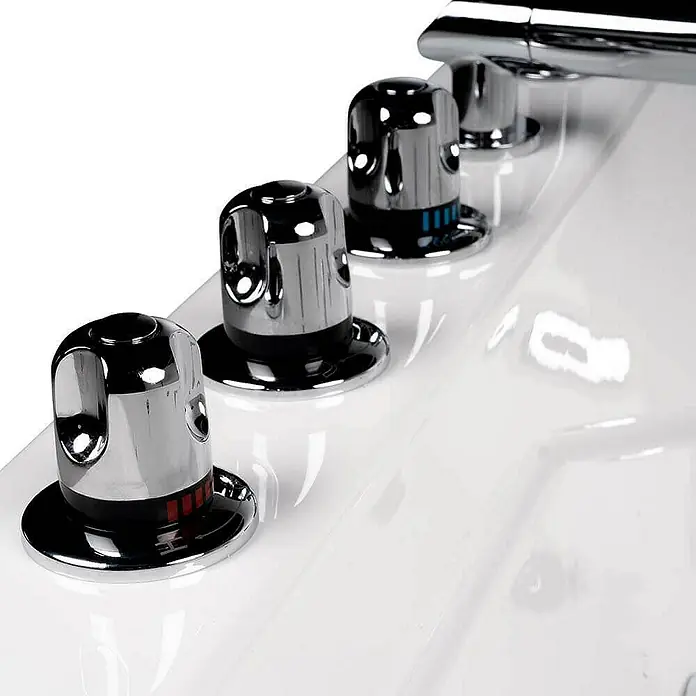 Home Deluxe Whirlpool BLUE OCEAN Ausrichtung Rechts - Weiß
