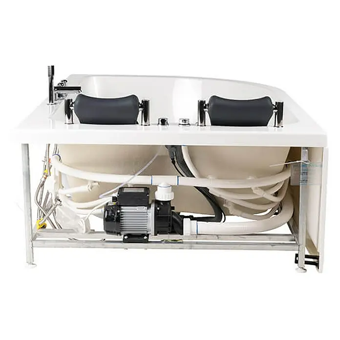 Home Deluxe Whirlpool BLUE OCEAN Ausrichtung Rechts - Weiß