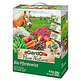 Gardol Pure Nature Bio-Pferdedung (4 kg, Inhalt ausreichend für ca.: 30 m²)