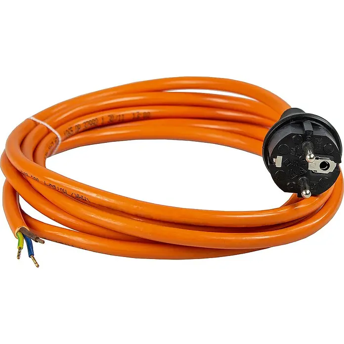as-schwabe Anschlusskabel - 3 m, Aderquerschnitt: 1 mm², Orange
