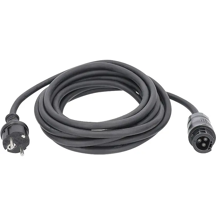 as-schwabe Anschlusskabel - 5 m, H07RN-F, Aderquerschnitt: 1,5 mm², Schwarz