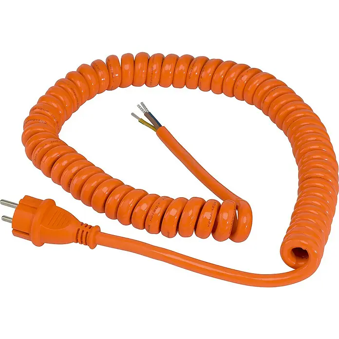 as-schwabe Anschlusskabel - 5 m, Aderquerschnitt: 1,5 mm², Orange