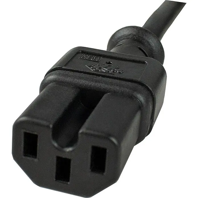 as-schwabe Anschlusskabel - 2 m, H05RR-F, Aderquerschnitt: 1 mm², Schwarz