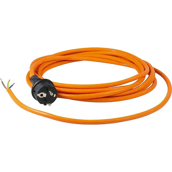 as-schwabe Anschlusskabel - 5 m, Aderquerschnitt: 1 mm², Orange