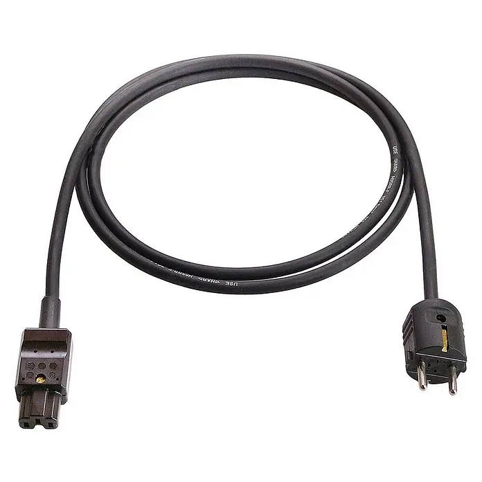 as-schwabe Anschlusskabel - 2 m, H05RN-F, Aderquerschnitt: 1 mm², Schwarz