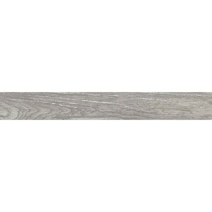Sockelfliese Saloon Silver (8,5 x 60 cm, Grau/Silber, Matt)