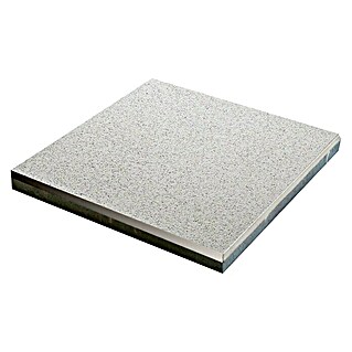 EHL Terrassenplatte Mesafino (40 x 40 x 4 cm, Weiß, Beton)