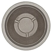 Geli Maceta para plantas y flores (Diámetro exterior: 60 cm, Altura: 45,5 cm, Plástico, Taupe)