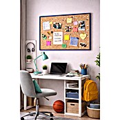 Corcho para notas Cork Inside azul (60 x 40 x 1,6 cm, Corcho)