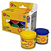 Tcolors Pintura Dedos (Multicolor, 6 ud. x 40 ml) | BAUHAUS