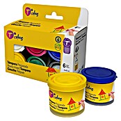 Tcolors Pintura Témpera (Multicolor, 6 ud. x 40 ml) | BAUHAUS