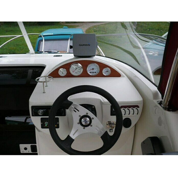 PEGAZUS GFK-Boot Escapade 600 Base SunTopMotorleistung: Ohne Motor, Max. 6 Personen, Nutzlast: 660 kg, CE-Klasse C Front View