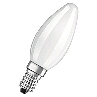 Osram LED-Lampe Kerzenform E14 matt (E14, Nicht Dimmbar, 470 lm, 4 W)