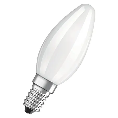 Osram  LED-Lampe Kerzenform E14 matt