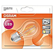 Osram LED-Leuchtmittel Retrofit Classic P (2 W, E27, Warmweiß, Nicht Dimmbar, Klar)