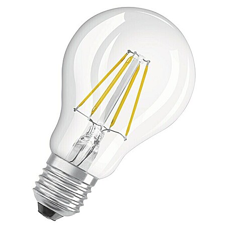 Osram LED-Lampe Glühlampenform E27 matt (1,2 W, E27, A60, Warmweiß, Nicht Dimmbar, Klar)