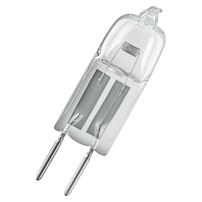 Osram Halogenstiftsockel Halostar Standard - 5 W, G4, Klar, Warmweiß, 2 Stk. - Ansicht von oben