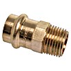Press-Übergangsmuffe (Durchmesser: 15 mm, Außengewinde: ¾″, Presskontur: V)