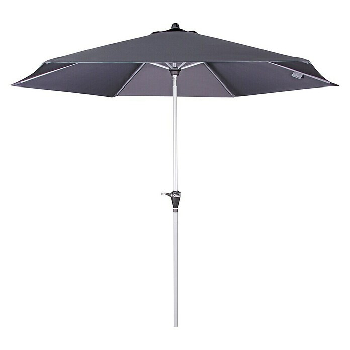 Doppler Active Kurbelschirm (Anthrazit, Durchmesser: 320 cm)