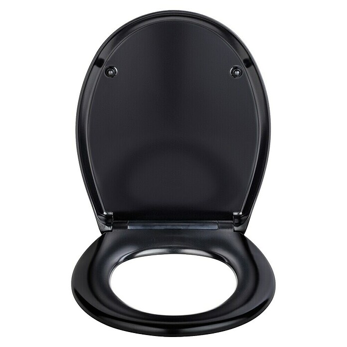 Camargue WC-Sitz Modena (Duroplast, Schwarz, Mit Absenkautomatik) | BAUHAUS