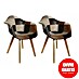 Home Deco Factory Silla butaca Patchwork 
