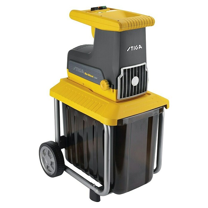 Stiga Elektro-Leisehäcksler Bio Silent 2500 (2.500 W, Max. Astdurchschnitt: 4 cm)