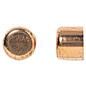 Kupfer-Kappe 5301 (Durchmesser: 15 mm, 10 Stk.)