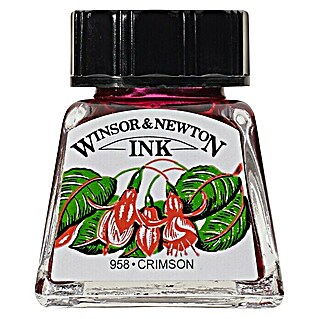 Winsor & Newton Tinta za crtanje (Karmesin, 14 ml, Boca)