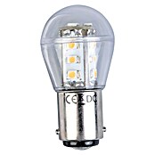 Talamex LED-Leuchtmittel (1,6 W, 10 V - 30 V, Sockel: BA15D, Lichtfarbe: Warmweiß, A+)