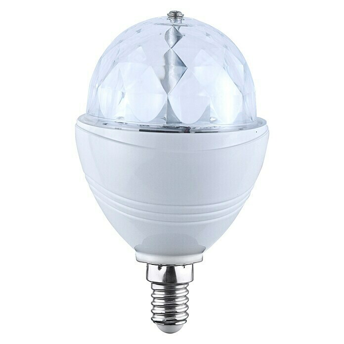 Ledlamp Discobal (3 W, E14, RGB-led)