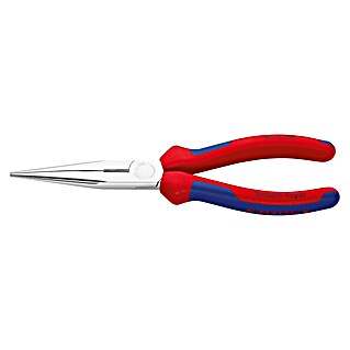 Knipex Flachrundzange (Länge: 20 cm, Verchromt, Gerade)