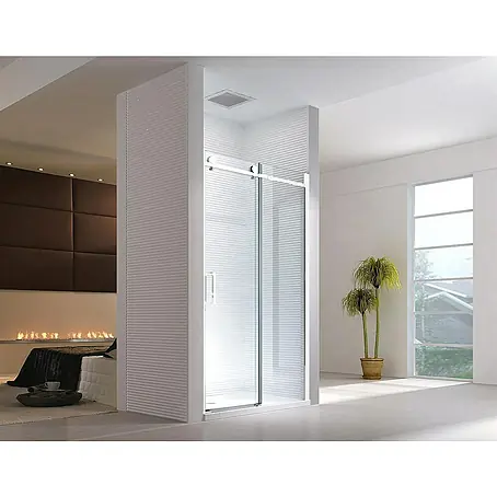 Glaszentrum Hagen  Nischendusche 105x195 cm Schiebetür Duschtür ESG Glas
