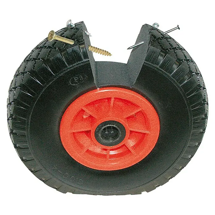 Sackkarren-Ersatzrad - Durchmesser: 26 cm, Traglast: 100 kg, Nabenbreite: 75 mm, Blockprofil