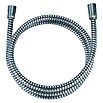 Neoperl Wasserspar-Brauseschlauch (Länge: 200 cm, ½″, Durchflussmenge: 5 l/min, Schwarz/Silber)