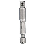 Bosch Adaptador para llave de vaso (Tamaño de accionamiento: ¼'' hexágono exterior, Tamaño punta: Cuadrado exterior de ¼'')