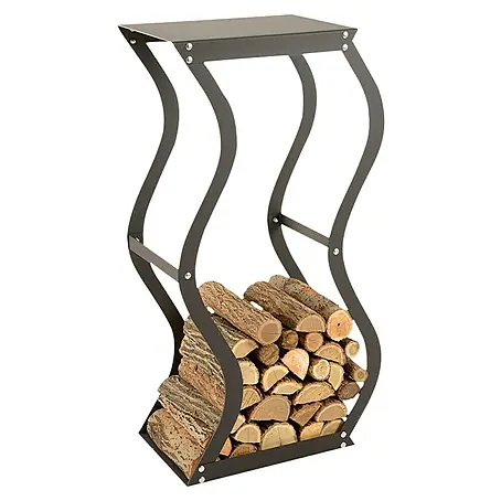 Holzkorb Zigzag