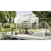 Vitavia Gewächshaus (2,58 x 2,57 x 2,46 m, Farbe: Aluminium, Polycarbonat, 6 mm)