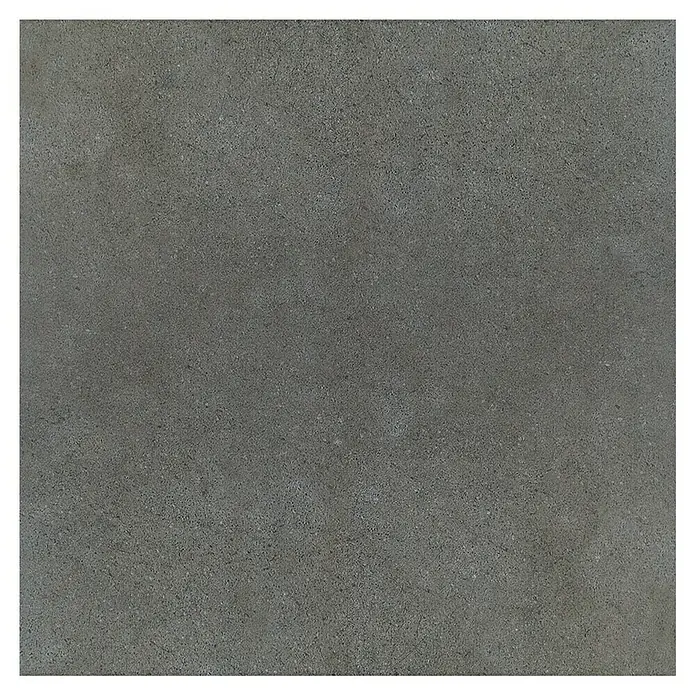 Feinsteinzeugfliese Vintage Marengo - 25 x 25 cm, Anthrazit, Matt - Nahaufnahme einer grauen Fliese mit rauer Textur, ideal für moderne Innenräume oder als robuste Bodenlösung.