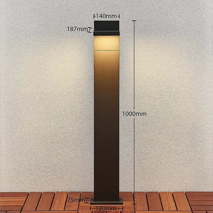 Lucande Außenlaterne Silvan - 