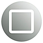 Led-lichtspiegel Silver Shadow (120 x 70 cm, Sensorschakelaar)