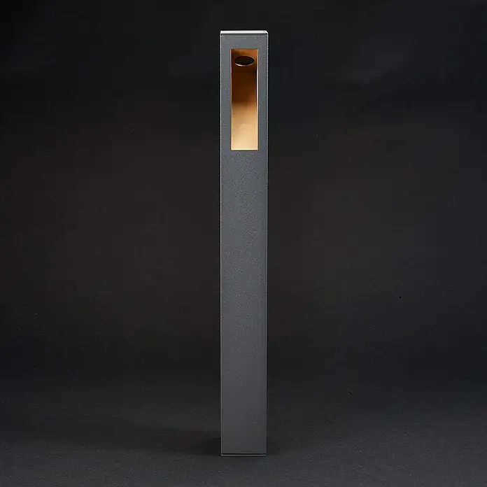 Lucande Außenlaterne Jenke - 10 x 7 x 65 cm