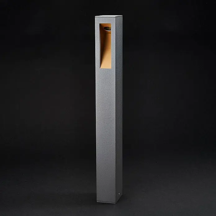 Lucande Außenlaterne Jenke - 10 x 7 x 65 cm