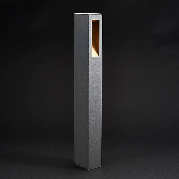 Lucande Außenlaterne Jenke - 10 x 7 x 65 cm