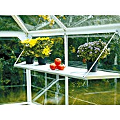 Vitavia Aluminiumregal (27 x 122 cm, Passend für: Vitavia Gewächshaus Hera/Luna)